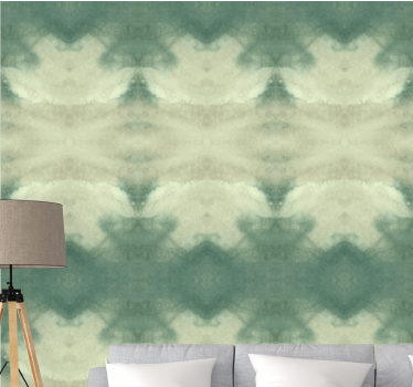 Vopsea verde lovituri textură cool tapet abstract - TenStickers